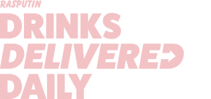 Rasputin Drinks Delivered Daily Watermark red