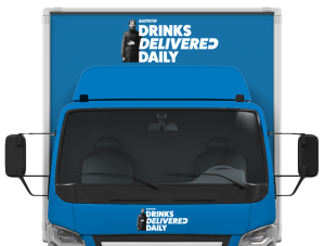 Rasputin Drinks Delivered Van